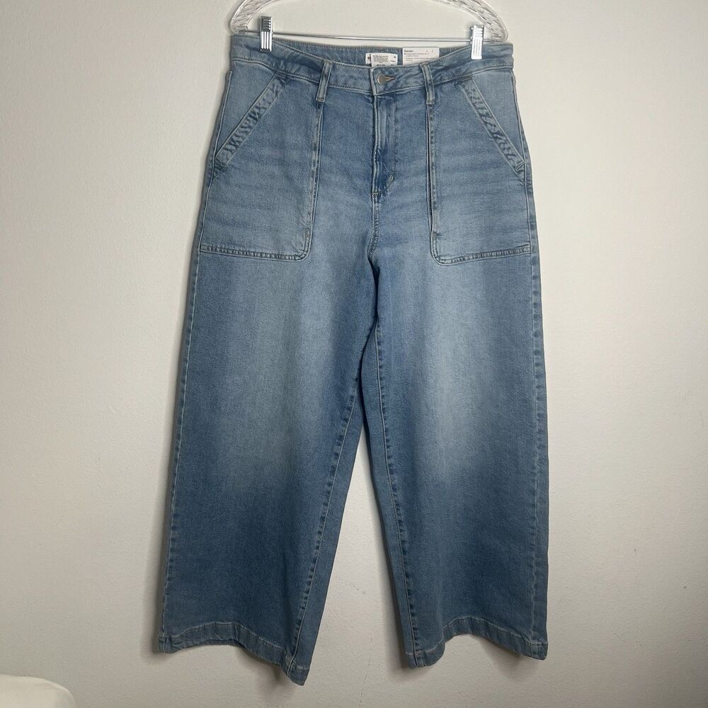 Sonoma Women's Jeans Palazzo Wide Leg Jeans Size 16 - Picture 1 of 8